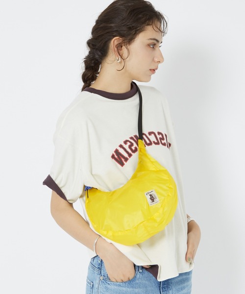 COBMASTER(コブマスター)の「【COBMASTER】ナイロン ショルダーバッグ / BANANA S BAG(バックパック/リュック・レディース・サックスブルー/ピンク/イエロー・フリー)」の13枚目の写真