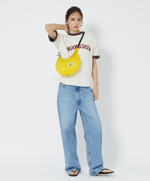 COBMASTER(コブマスター)の「【COBMASTER】ナイロン ショルダーバッグ / BANANA S BAG(バックパック/リュック・レディース・サックスブルー/ピンク/イエロー・フリー)」の14枚目の写真