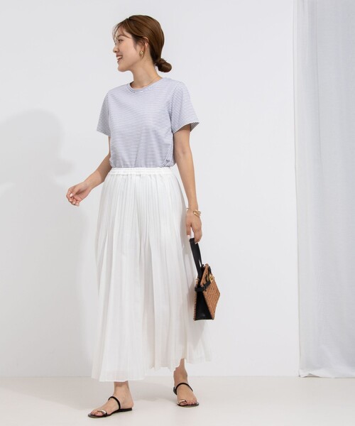 新品　タグ付き ノーリーズ　オーガンジープリーツスカートMサイズ NOLLEY'S｜オーガンジープリーツスカート | Rakuten Fashion