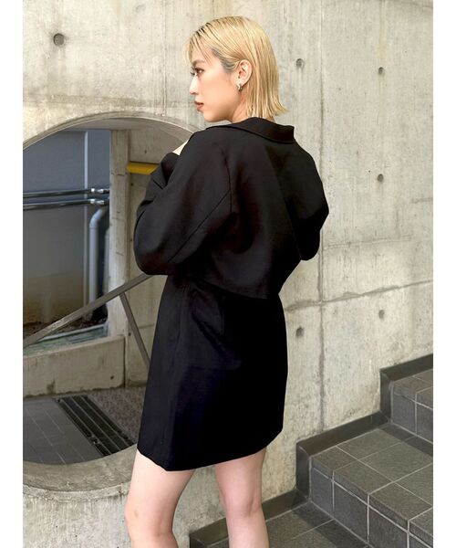 MURUA（ムルーア）の「アンサンブルキャミワンピース（ワンピース・レディース・グレー/ブルー/ブラック・FREE）」の11枚目の写真