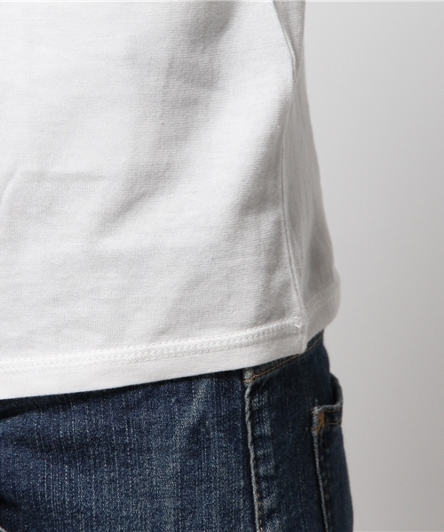 NANO universe（ナノユニバース）の「ニットポケットクルーネックTee L/S（Tシャツ/カットソー・メンズ・ホワイト/ネイビー/グレー/ブラック・MEDIUM/SMALL/LARGE/X-LARGE）」の11枚目の写真