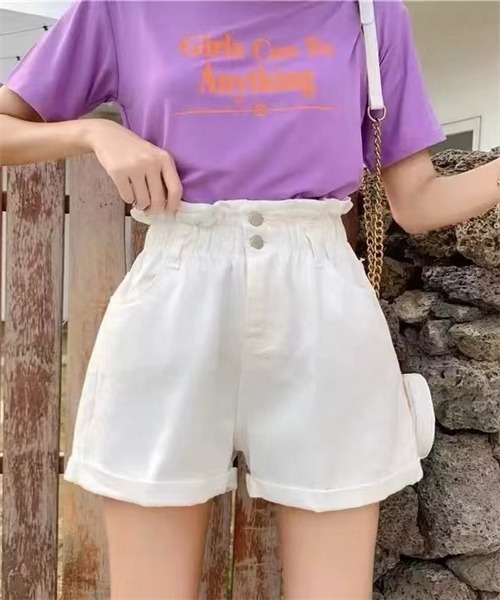 ☆DIANTE☆ロールアップデニムショートパンツ☆ セール】ロールアップデニムショートパンツ（デニムパンツ