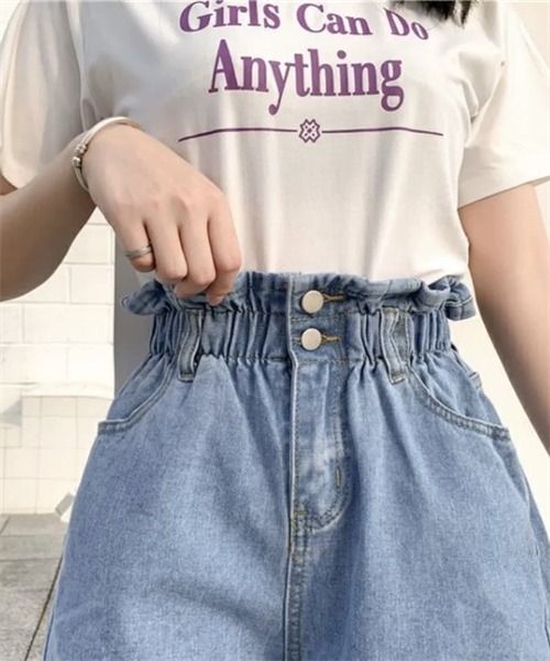 DIANTEロールアップデニムショートパンツ Roll up denim short pants | DIANTÉ (ディアンテ)公式通販サイト