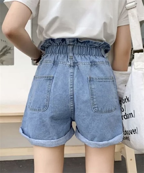 ☆DIANTE☆ロールアップデニムショートパンツ☆ セール】ロールアップデニムショートパンツ（デニムパンツ