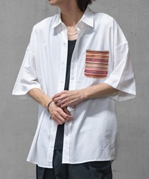 JOHN'S CLOSET | 【i】バルファレースポケット ブロードビッグシャツ(シャツ/ブラウス)