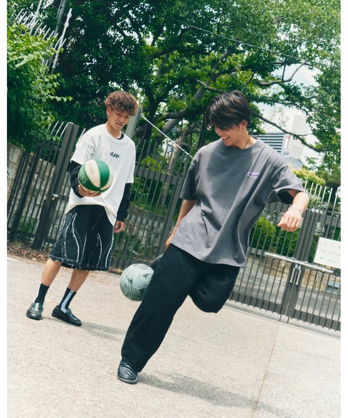 LIBERE（リベーレ）の「『LIBERE REBLE』REBEL FUTURE LOGO TEE（Tシャツ/カットソー・メンズ・チャコールグレー/ブラック・LARGE/MEDIUM/SMALL）」の10枚目の写真