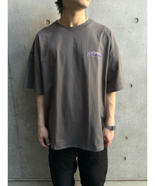 LIBERE（リベーレ）の「『LIBERE REBLE』REBEL FUTURE LOGO TEE（Tシャツ/カットソー・メンズ・チャコールグレー/ブラック・LARGE/MEDIUM/SMALL）」の20枚目の写真