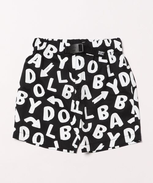BABYDOLL(ベビードール)の「【軽量・速乾】総柄ストレッチ ハーフパンツ 9529K(その他パンツ・キッズ・ブラック/ピンク系その他7/グリーン系その他7/パープル・90cm/100cm/110cm/120cm/130cm/140cm/150cm)」の5枚目の写真