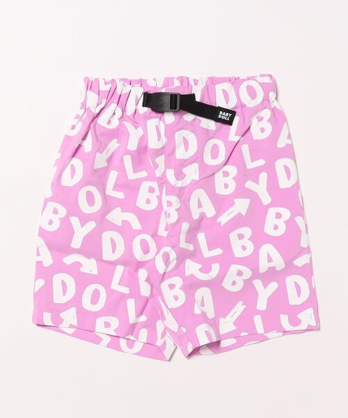 BABYDOLL(ベビードール)の「【軽量・速乾】総柄ストレッチ ハーフパンツ 9529K(その他パンツ・キッズ・ブラック/ピンク系その他7/グリーン系その他7/パープル・90cm/100cm/110cm/120cm/130cm/140cm/150cm)」の19枚目の写真
