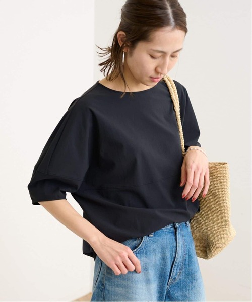 FRAMeWORK(フレームワーク)の「≪追加≫リサイクルナイロンランタンスリーブ2(Tシャツ/カットソー・レディース・ブラック/スミクロ・FREE)」の14枚目の写真