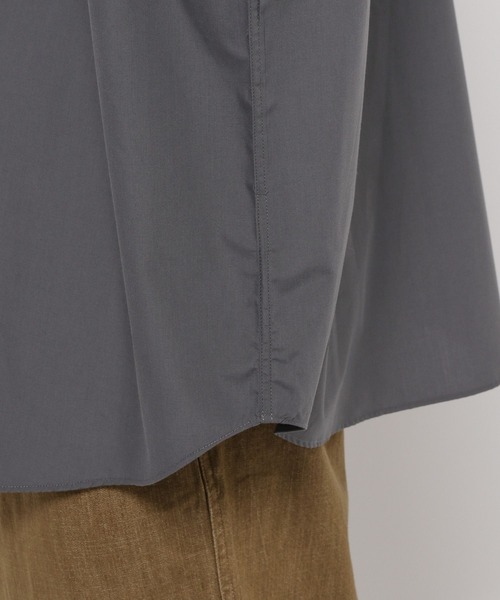 niko and...（ニコアンド）の「エクストラワイドショートスリーブシャツ（シャツ/ブラウス・メンズ・サックスブルー/オフホワイト/チャコール/ライトグリーン・BIG(L)）」の20枚目の写真