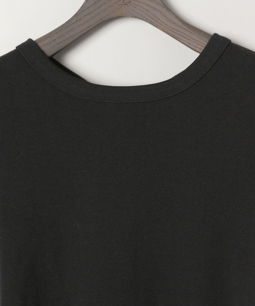 eL(エル)の「【eL】Back Round Soft TEE/132141(Tシャツ/カットソー・レディース・オフホワイト/ブラック/バーガンディー・FREE)」の18枚目の写真