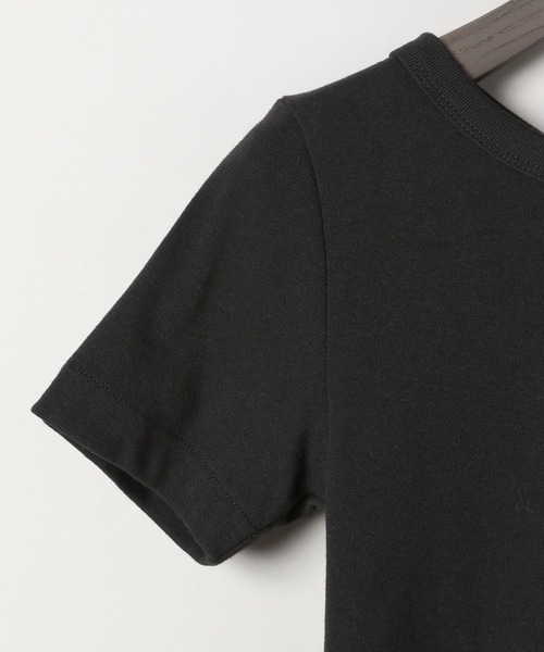 eL(エル)の「【eL】Back Round Soft TEE/132141(Tシャツ/カットソー・レディース・オフホワイト/ブラック/バーガンディー・FREE)」の17枚目の写真