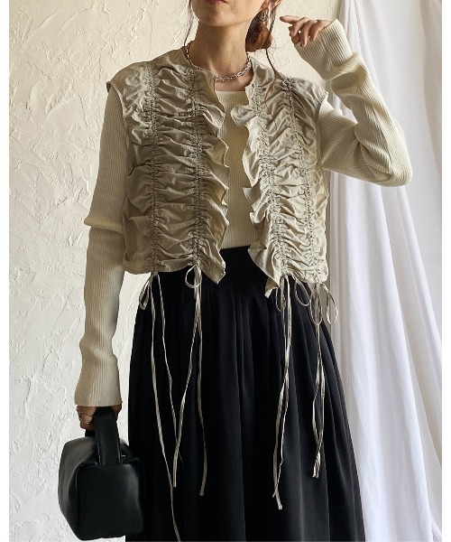 THE TREAT DRESSING ショートビスチェ B65 THE TREAT DRESSING ショートビスチェB70ヘムガードルMセット