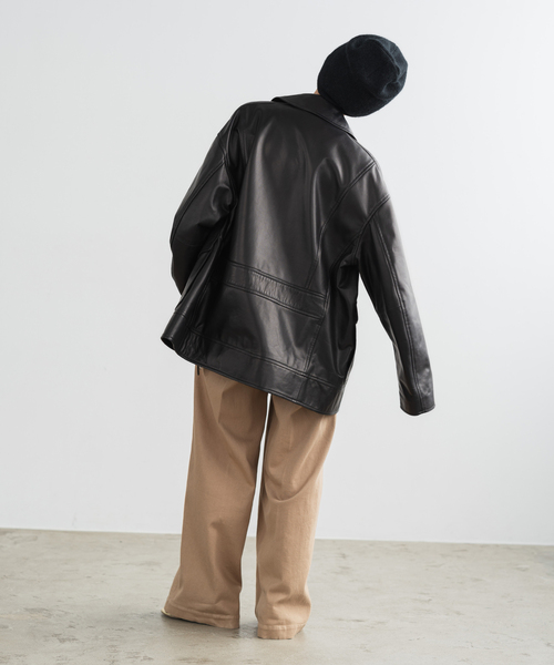 Spick & Span（スピックアンドスパン）の「LOT/SMPL-007 LEATHER G-1