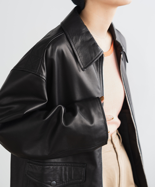 Spick & Span（スピックアンドスパン）の「LOT/SMPL-007 LEATHER G-1