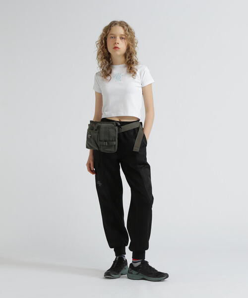 AVIREX(アヴィレックス)の「EAGLE POLYESTER WAIST BAG/イーグル ポリエステル ウエストバッグ/AVX342(ショルダーバッグ・メンズ・ベージュ/ブラック/その他3/カーキ・F)」の13枚目の写真