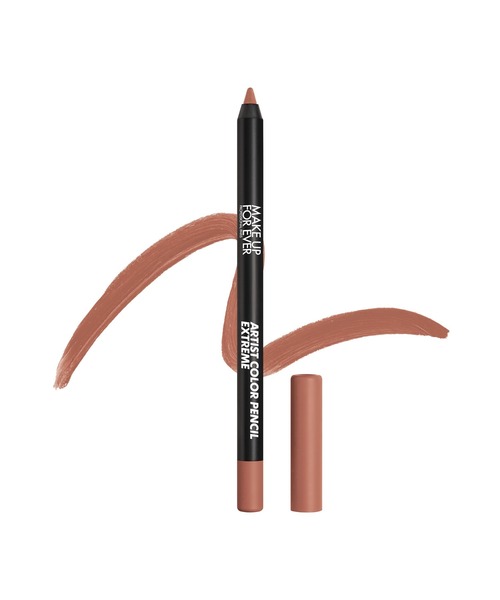 MAKE UP FOR EVER（メイクアップフォーエバー）の「アーティストカラーペンシル  エクストリーム（口紅/リップティント/グロス・レディース・136 レジェンダリー ラテ/128 ライブリー ペオニー/170 ローズフレア/412 クラフテッドワイン/402 アンティムドファイア/600 エニウェア  カフェイン/320 ヴィルタスゴジ/308 チーキーキャンディ/164 サッシールバーブ/606 ウェアエバー ウォールナッツ/208 ダイナミック パンチ/612 ディメンショナル ダークブラウン/608 リミットレス ブラウン/506 エンドレス カカオ/450 ドラマティック  プラム・FREE）」の4枚目の写真