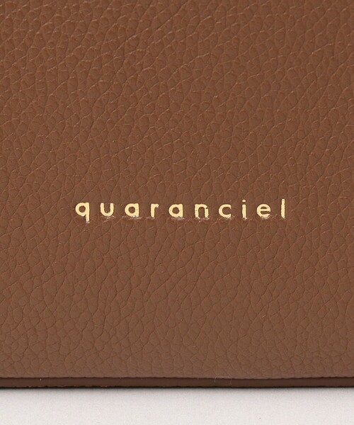 quaranciel(カランシエル)の「quaranciel: ワンハンドル バケツ トート バッグ(A4対応)(トートバッグ・レディース・キャメル/バーガンディー/ブラック/シルバー・ONE SIZE)」の19枚目の写真