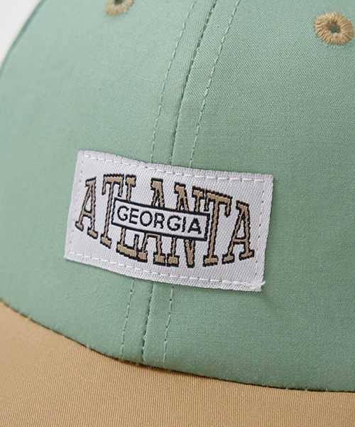 b・ROOM（ビールーム）の「バイカラーアップリケ付きキャップ（キャップ・キッズ・アイボリー/ブラック/ボルドー/ネイビー/ミント・54cm）」の21枚目の写真