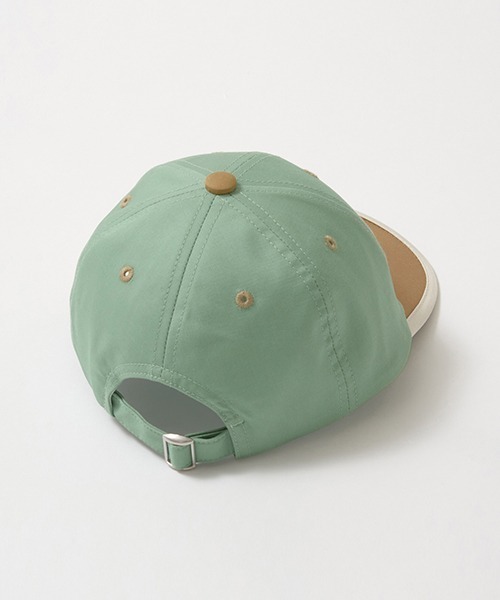 b・ROOM（ビールーム）の「バイカラーアップリケ付きキャップ（キャップ・キッズ・アイボリー/ブラック/ボルドー/ネイビー/ミント・54cm）」の14枚目の写真