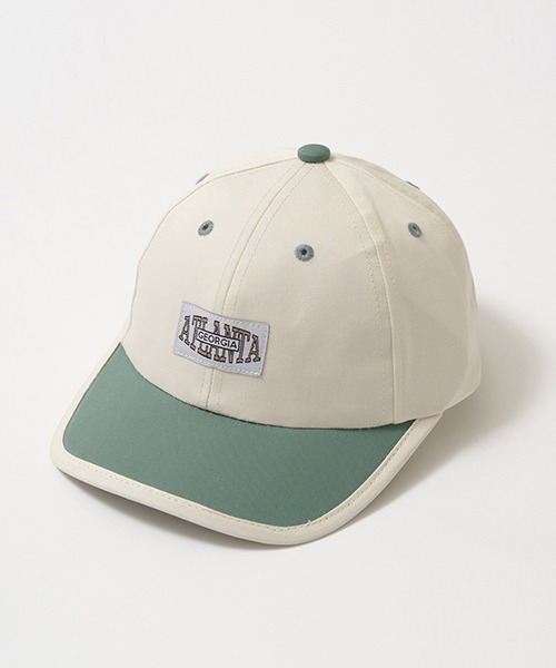 b・ROOM（ビールーム）の「バイカラーアップリケ付きキャップ（キャップ・キッズ・アイボリー/ブラック/ボルドー/ネイビー/ミント・54cm）」の16枚目の写真