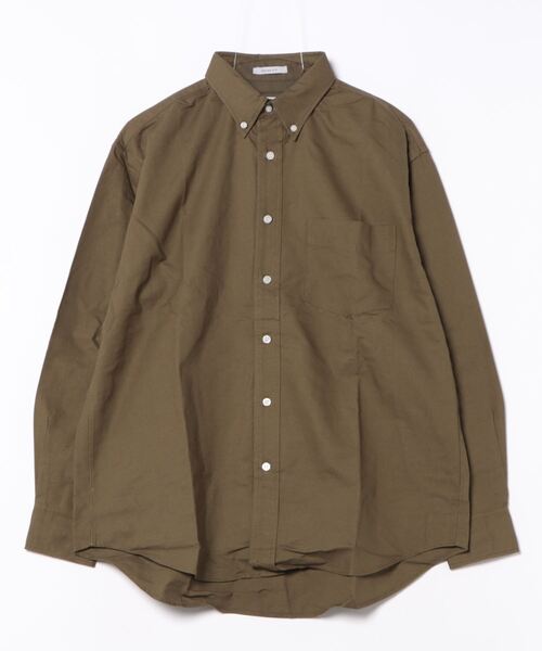 HOUSTON(ヒューストン)の「【HOUSTON】OXFORD BD SHIRT(RELAX FIT)(シャツ/ブラウス・メンズ・ブルー/ブラック/オリーブ/ネイビー/ピンク/ホワイト・16 1/2/17 1/2/18.5/15 1/2)」の1枚目の写真