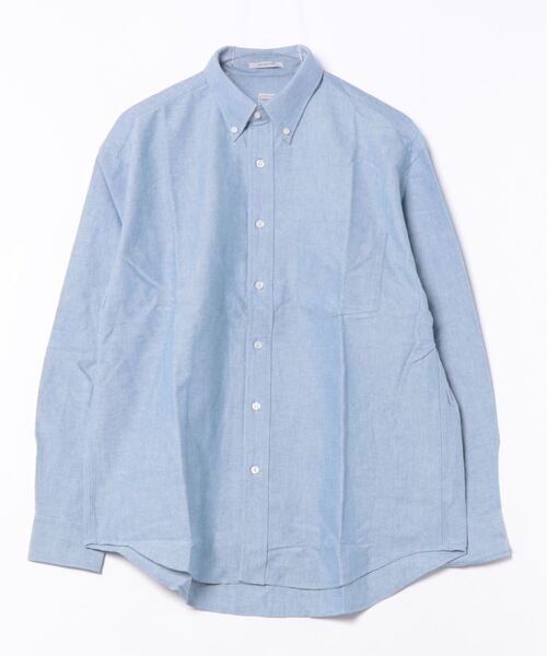 HOUSTON(ヒューストン)の「【HOUSTON】OXFORD BD SHIRT(RELAX FIT)(シャツ/ブラウス・メンズ・ブルー/ブラック/オリーブ/ネイビー/ピンク/ホワイト・16 1/2/17 1/2/18.5/15 1/2)」の6枚目の写真