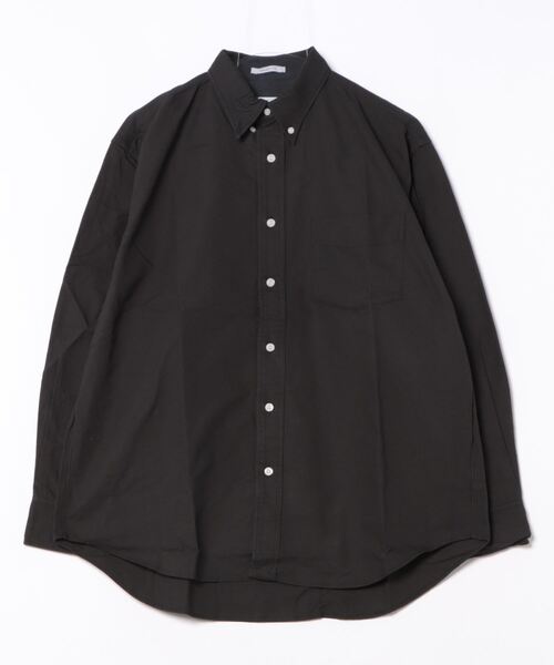 HOUSTON(ヒューストン)の「【HOUSTON】OXFORD BD SHIRT(RELAX FIT)(シャツ/ブラウス・メンズ・ブルー/ブラック/オリーブ/ネイビー/ピンク/ホワイト・16 1/2/17 1/2/18.5/15 1/2)」の4枚目の写真