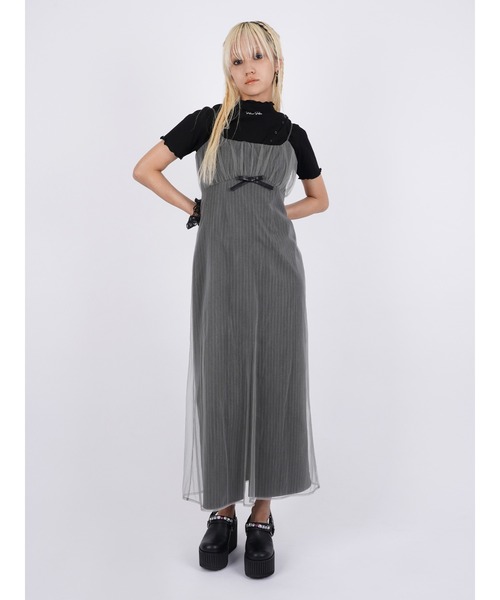 【むむち様決定】PAMEO POSE/ワンピース PICK Up Item Gathering Puff Mini Dress ⁡ フェミニンさと個性が融合