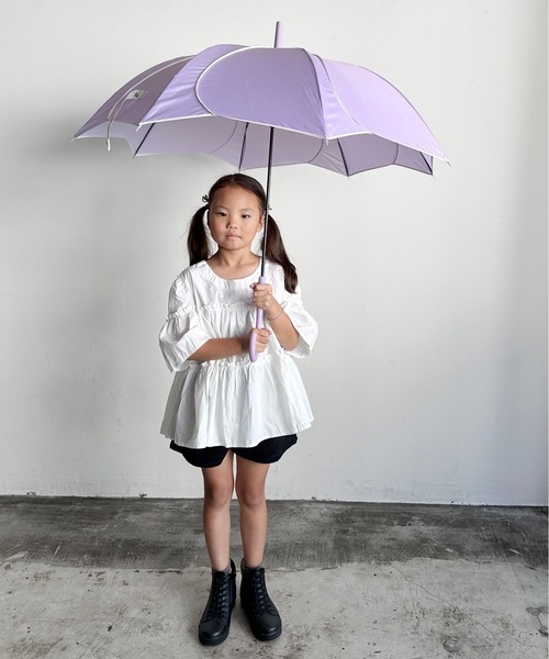 COMMON WARE(コモンウェアー)の「NT:フレラKIDS 花弁傘 55cm(長傘・キッズ・サックスブルー/ベビーピンク/ミント/パープル・FREE)」の14枚目の写真