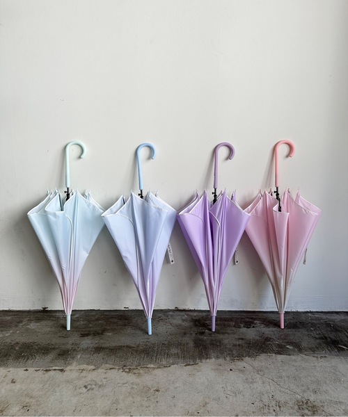 COMMON WARE(コモンウェアー)の「NT:フレラKIDS 花弁傘 55cm(長傘・キッズ・サックスブルー/ベビーピンク/ミント/パープル・FREE)」の9枚目の写真