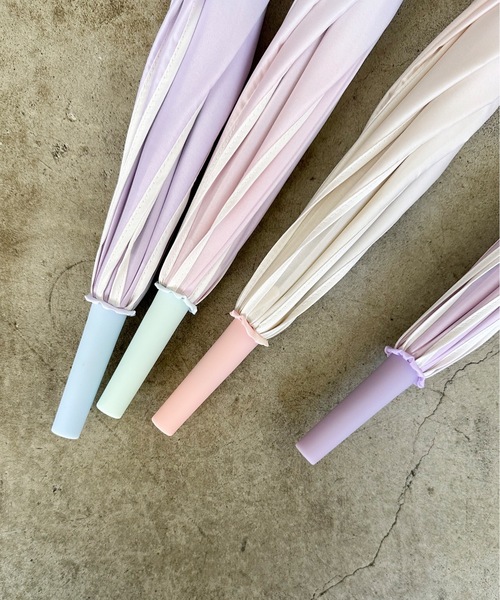 COMMON WARE(コモンウェアー)の「NT:フレラKIDS 花弁傘 55cm(長傘・キッズ・サックスブルー/ベビーピンク/ミント/パープル・FREE)」の19枚目の写真