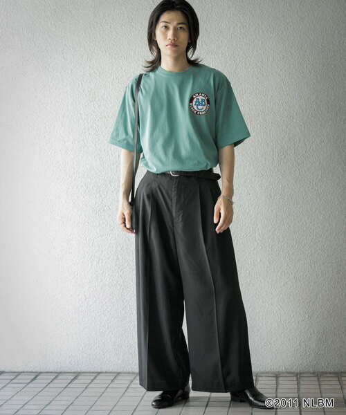 SENSE OF PLACE by URBAN RESEARCH(センスオブプレイスバイアーバンリサーチ)の「Negro Leagues プリントTシャツ A(Tシャツ/カットソー・メンズ・ホワイト/ミント・MEDIUM/LARGE)」の14枚目の写真