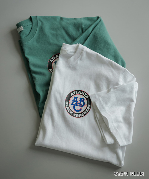 SENSE OF PLACE by URBAN RESEARCH(センスオブプレイスバイアーバンリサーチ)の「Negro Leagues プリントTシャツ A(Tシャツ/カットソー・メンズ・ホワイト/ミント・MEDIUM/LARGE)」の15枚目の写真