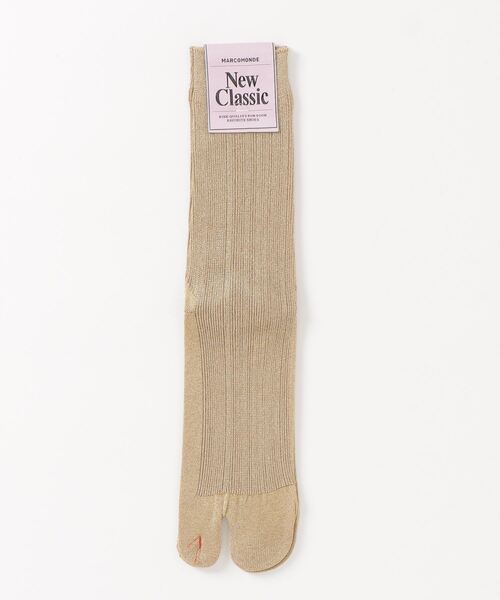 MARCOMONDE（マルコモンド）の「MARCOMONDE（マルコモンド）glitter tabi socks（ソックス/靴下・レディース・ブラック/グレー/グレー系その他3/ピンク/ゴールド/ブルー系その他3/ブラウン/シルバー/ラベンダー・1）」の9枚目の写真