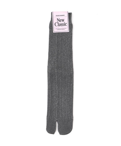 MARCOMONDE（マルコモンド）の「MARCOMONDE（マルコモンド）glitter tabi socks（ソックス/靴下・レディース・ブラック/グレー/グレー系その他3/ピンク/ゴールド/ブルー系その他3/ブラウン/シルバー/ラベンダー・1）」の12枚目の写真