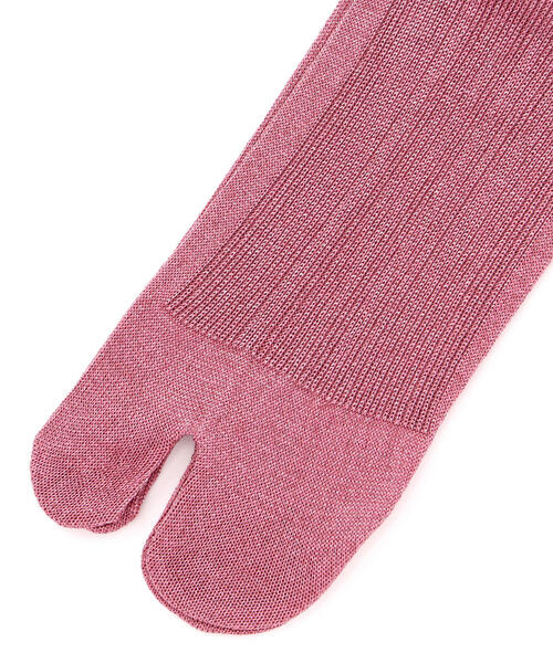 MARCOMONDE（マルコモンド）の「MARCOMONDE（マルコモンド）glitter tabi socks（ソックス/靴下・レディース・ブラック/グレー/グレー系その他3/ピンク/ゴールド/ブルー系その他3/ブラウン/シルバー/ラベンダー・1）」の16枚目の写真