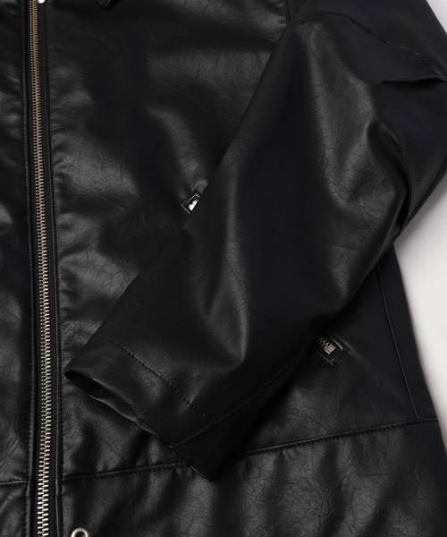 VEGAN LEATHER JACKET（ライダースジャケット）｜Jieda（ジエダ