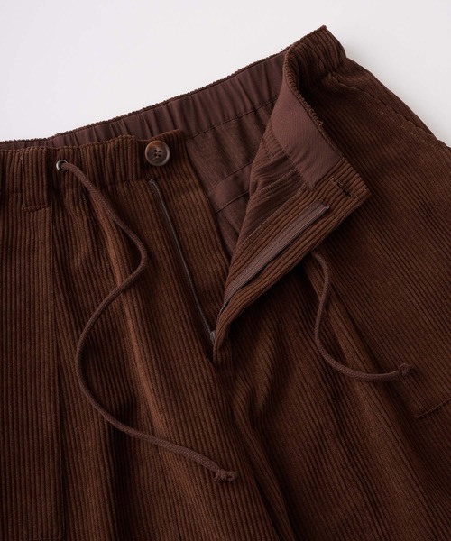 MONO-MART LADY'S（モノマートレディース）の「コーデュロイ ファティーグパンツ（その他パンツ・レディース・アイボリー/ブラウン/ネイビー/ブラック/カーキ/ベージュ・S/M）」の11枚目の写真