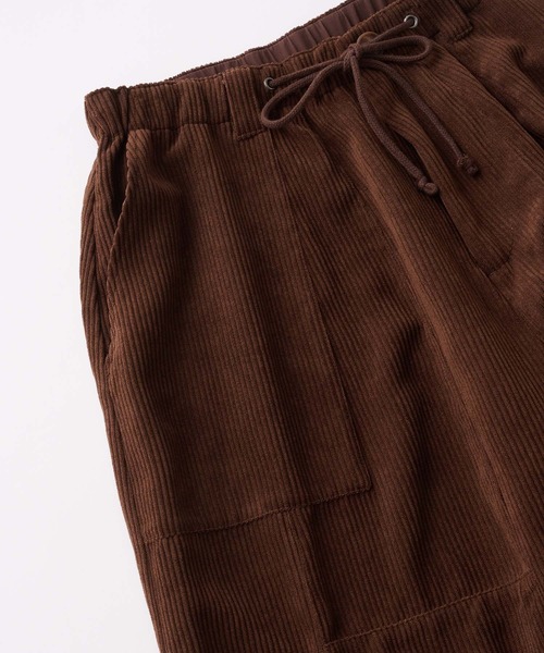 MONO-MART LADY'S（モノマートレディース）の「コーデュロイ ファティーグパンツ（その他パンツ・レディース・アイボリー/ブラウン/ネイビー/ブラック/カーキ/ベージュ・S/M）」の12枚目の写真