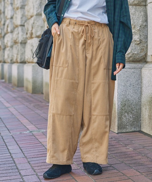 コーデュロイ ファティーグパンツ MONO-MART LADY'S│MONO-MART