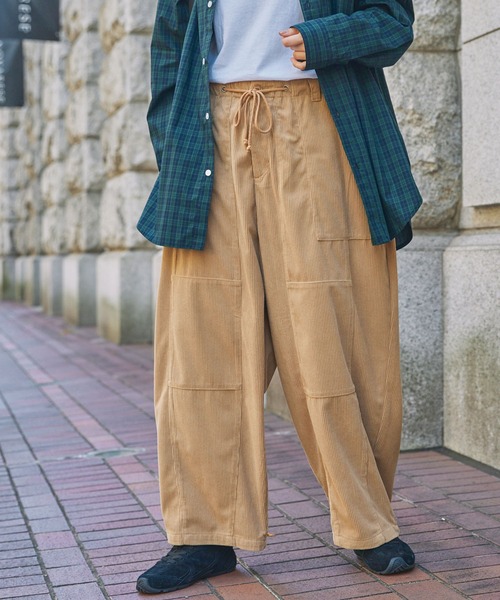 コーデュロイ ファティーグパンツ MONO-MART LADY'S│MONO-MART
