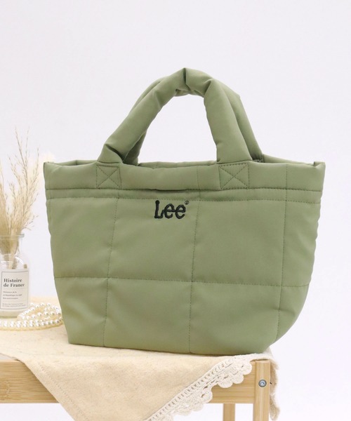 Lee（リー）の「Lee（リー）ブロックキルティングバッグ レディース