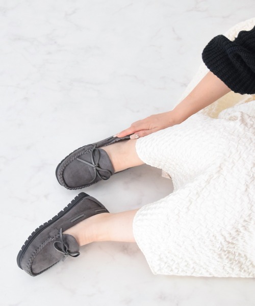 Bridget Birkin（ブリジットバーキン）の「【Bridget Birkin】カジュアルモカシンシューズ(541633)（モカシン/デッキシューズ・レディース・ブラック系その他/グレー系その他/ベージュ系その他・LL/L/M/S）」の10枚目の写真