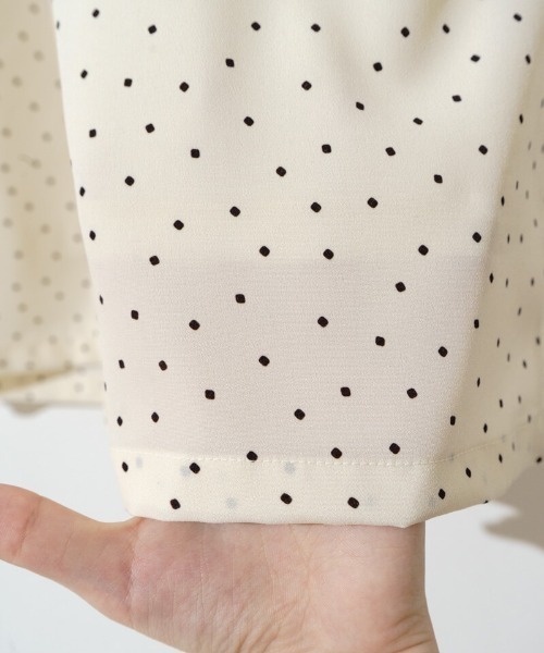 flower（フラワー）の「サイドリボンドットパンツ（その他パンツ・レディース・アイボリー/ネイビー・FREE）」の21枚目の写真