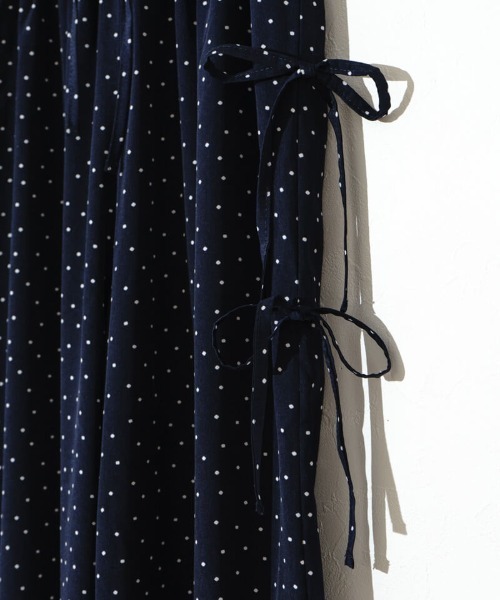 flower（フラワー）の「サイドリボンドットパンツ（その他パンツ・レディース・アイボリー/ネイビー・FREE）」の17枚目の写真