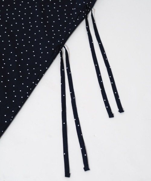 flower（フラワー）の「サイドリボンドットパンツ（その他パンツ・レディース・アイボリー/ネイビー・FREE）」の15枚目の写真