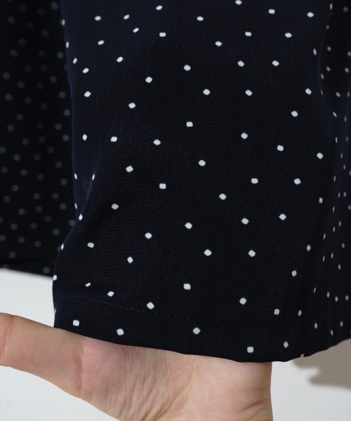 flower（フラワー）の「サイドリボンドットパンツ（その他パンツ・レディース・アイボリー/ネイビー・FREE）」の13枚目の写真