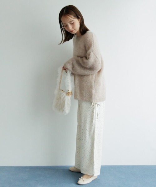 undercover bud beautiful Ⅱ 植物柄 スリットパンツ undercover bud beautiful Ⅱ 植物柄 スリットパンツ レディース